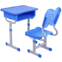 心业钢塑课桌椅XY-KZY08G单人课桌椅    此产品单件不出售批量请联系客服