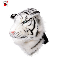 山奇品一个性潮流背包 3D老虎头书包男女动物造型旅行双肩包批发