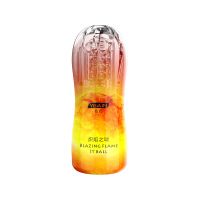 夜樱(YEAIN)水晶透明飞机杯锻炼器那用自慰器具情趣成人用品 普通阴交炽焰