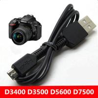尼康D3400 D3500 D5600 D7500单反相机数据线 电脑USB数据链接线