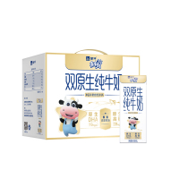 蒙牛 未来星双原生纯牛奶190ml*12盒纯牛奶