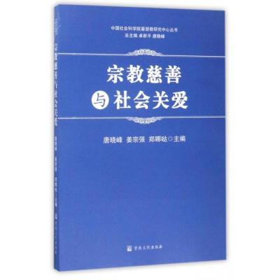 宗教慈善与社会关爱/*******基督教研究中心丛书编者:唐晓峰//姜宗强//郑哪哒|总主编:卓新平//唐晓峰