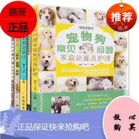 宠物狗饲养护理训练5册 宠物狗常见问题家庭处置及护理/训狗有方/人*狗养成记/宠物犬识别选购饲养等