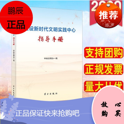 建设新时代文明实践中心指导手册 学习出版社