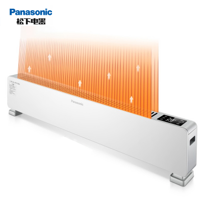 松下(Panasonic)取暖器 电暖器 电暖气 家用智能遥控速热移动地暖 恒温踢脚线DS-A2218CW
