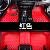 敬平主驾驶脚垫单片汽车脚垫全大包围单个正驾驶副司机座位脚踏垫专用 [单层-主驾驶]红色