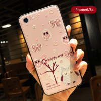 苹果iphone7plus手机壳全包8plus防摔x浮8x皮纹xs新款xsmax卡通xr卡通女款猫头鹰6s软边6新真智力