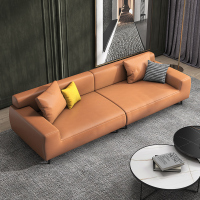 锐取 沙发 北欧轻奢科技布艺沙发简约现代客厅小户型可拆洗免洗乳胶实木布艺沙发