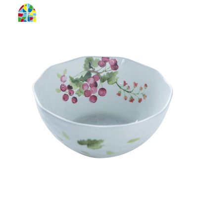 秋实席纹碗 饭碗 甜品碗 早餐浮陶瓷 创意 沙拉碗 FENGHOU 黄皮碗