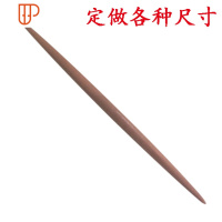实木大号擀面杖两头尖擀面棍擀饺子面条水饺面擀面棒烘焙工具 国泰家和 长58cm 直径2.5