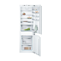 博世(BOSCH) KIN86AD30C 双门 嵌入式 冰箱原装进口 高端冰箱 白色