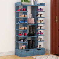 弘拜 鞋架创意经济型 简约现代客厅鞋柜创意门厅柜大容量收纳架 室内置物架
