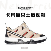 巴宝莉(BURBERRY)卡其色女士运动鞋时尚户外休闲鞋 8016518