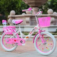 儿童自行车18寸折叠车2022寸淑女车6-9-11-16岁女孩中小学生单车