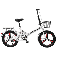 新款免安装折叠自行车20寸儿童大中小学生单车男女式脚踏代步车