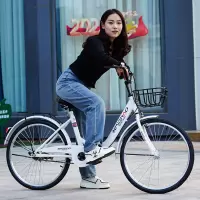 通勤代步轻便自行车女成人儿童自行车中大学生男女单车20-22-24寸