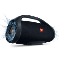 JBL BOOMBOX 音乐战神 便携式蓝牙音箱+低音炮 户外音箱 防水设计 Hifi音质 桌面音响 黑色