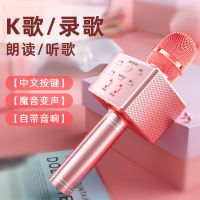 vbnm无线话筒音响一体麦克风变声器KTV手机唱歌全民k歌神器K8