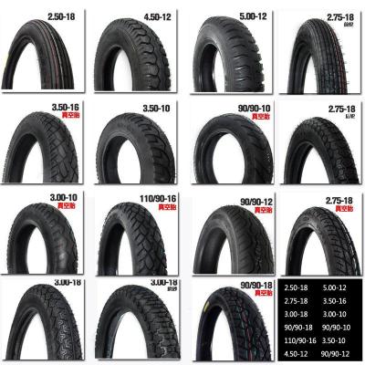 适用摩托车轮胎电动车胎3.00 3.50 110/90/90-10 2.75-18外胎内胎 3.00-18后轮外胎