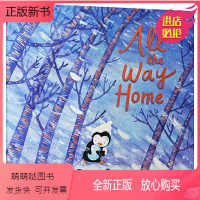 [正版新书]走着走着就到家了 英文原版绘本 All the Way Home 儿童英语图画故事书 英文版原版书籍 亲子