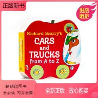 [正版新书]英文原版 Richard Scarry's Cars and Trucks from A to Z纸板书