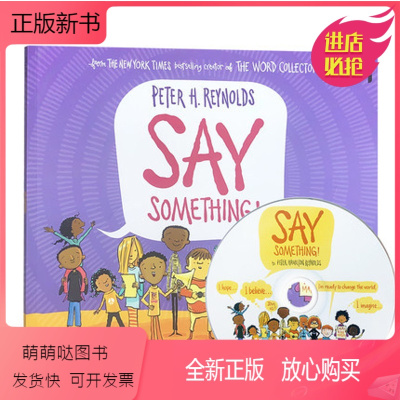 [正版新书]英文原版进口Say Something! (with audio on CD and story plus