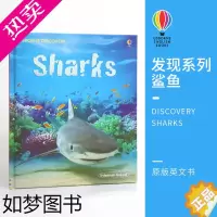 [正版]Usborne 原版英文 Discovery: Sharks 发现系列鲨鱼 尤斯伯恩图书精装儿童英语绘本神秘知识