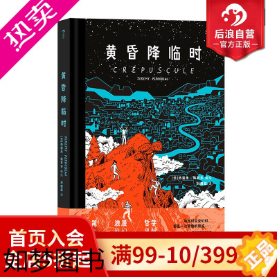 [正版]后浪正版 黄昏降临时 人工星球上的科幻探险故事 抽象画风乐高式几何漫画 欧美漫图像小说 后浪漫书籍