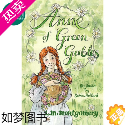 [正版]Anne of Green Gables 儿童文学经典 绿山墙的安妮 英文原版 进口图书 童书 女生故事读物 插