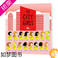 [正版]精装 都市女孩 英文原版 The City Girls 探索城市的女孩 英文版进口原版英语书籍 英语小说