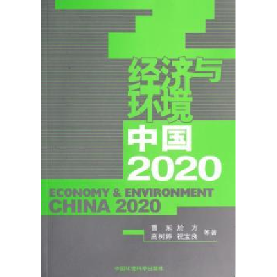 全新正版经济与环境 中国20209787802092211中国环境科学出版社