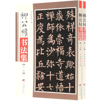 全新正版柳公权书法集(上下)/传世名家书画集9787511727中央编译