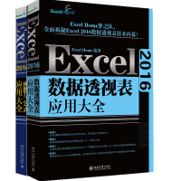 全新正版Excel2016应用大全共2册97873012989北京大学