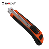 维度(WEDO)WD555--02 三连发美工刀 TPR 包胶 18mm 裁纸刀壁纸刀工具刀