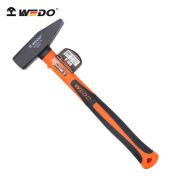 维度（WEDO）WD662-08 德式包塑柄钳工锤 碳钢 400g 扁嘴锤 鸭嘴锤