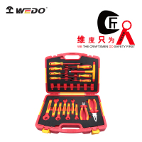 WEDO维度绝缘工具VDE认证 24件套绝缘套装工具螺丝刀扳手套筒组套