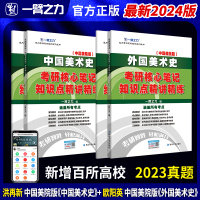 [正版图书]一臂之力2024中国美术史外国美术史洪再新欧阳英考研笔记真题习题艺术学概论工艺美术史基础知识精讲精练白金思维