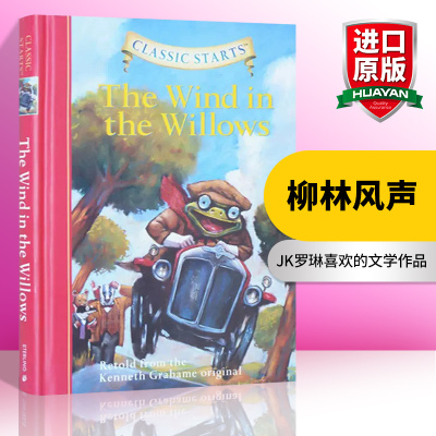 [正版图书]开始读经典 柳林风声 英文原版小说 Classic Starts The Wind in the Willo