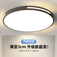 [正版图书]2023新款主卧室灯LED吸顶灯圆形阳台灯现代大气客厅房间简约灯具