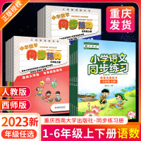 [正版图书]小学数学语文同步练习一二年级三四五六年级上下册西师版人教版西南大学出版社教材同步练习册义务教科书一课一练课时