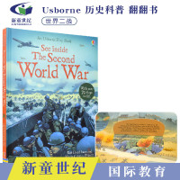 [正版图书]Usborne See Inside The Second World War 偷偷看里面系列二战主题 世界