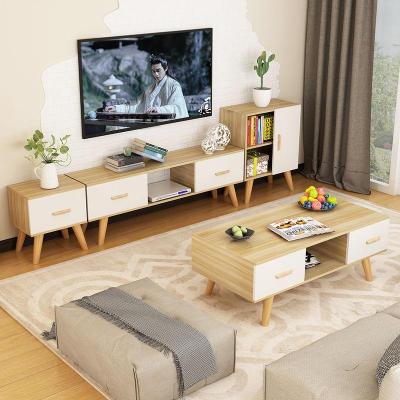 北欧电视柜现代简约客厅电视机柜茶几组合 小户型卧室家用经济型
