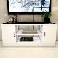 简约电视柜现代客厅简易茶几组合小户型卧室高款钢化玻璃电视机柜