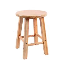实木凳子家用餐桌凳客厅木凳子餐厅时尚创意简易圆凳加厚登子板凳