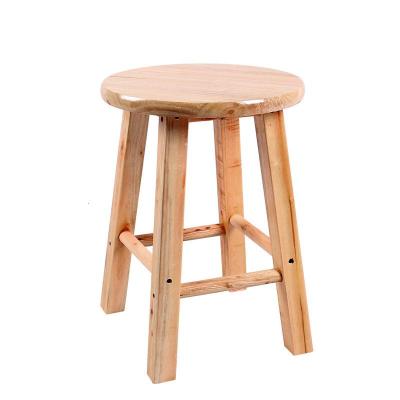 实木凳子家用餐桌凳客厅木凳子餐厅时尚创意简易圆凳加厚登子板凳