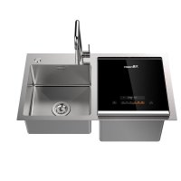 美大嵌入式水槽洗碗机 MDSX-2S2全自动高效节能小型家用洗碗机水槽一体机
