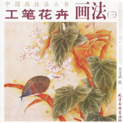   工笔花卉画法(三)王文武天津杨柳青画社978773810 9787807381099