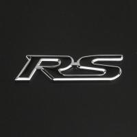 适用丰田凯美瑞 雅力士 威驰专用改装中网前脸后尾RS金属车标志车贴 RS红色中网标