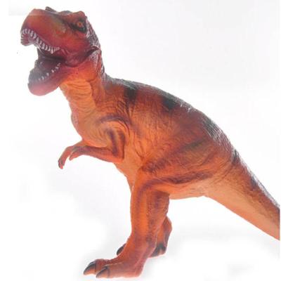 儿童玩具恐龙模型 霸王龙 三角龙 鳄鱼 速龙 建龙 大号红色霸王龙