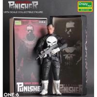 Crazy toys 12寸 漫威超级英雄Punisher 1/6惩罚者模型 手办 摆件 惩罚者 高度约:30cm